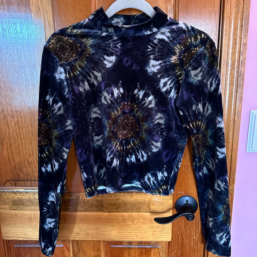 Urban Outfitters BDG Velvet Top